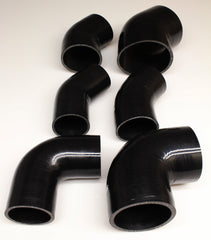 KS Tuned Black Silicone 45* Elbow Coupler 2.50"