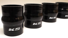 KS Tuned Black Silicone Hump Hose Coupler 3.00"