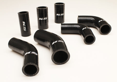 KS Tuned Black Silicone 45* Elbow Coupler 1.00"